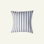 Cloudy Black with Candy Red Muted Layers, 24x24 Inch Cushion Cover