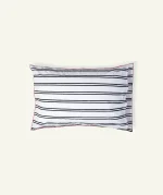 Cloudy Black with Candy Red Muted Layers Pillow Cover (Set of 2) - Image 3