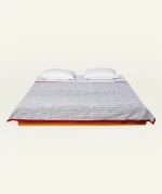 Cloudy Black with Candy Red Pure Stripes Dohar