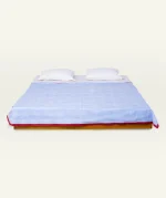 Dreamy Blue with Candy Red Silent Stripes Dohar