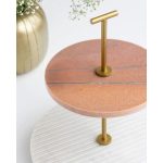 Marble 2 Tier Platter
