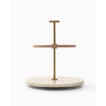 Marble 2 Tier Platter