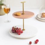 Marble 2 Tier Platter - Image 2