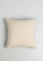 Yellow Dwelling Prism Crochet Geometric Fusion Cushion Cover 100% Cotton - Blue — view 4
