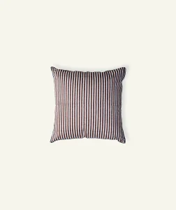 Brown Indigo Silent stripes Body Cushion Cover