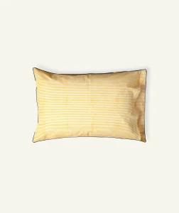 Yellow Indigo Pure stripes Body Pillow Cover