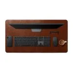 Turf Vegan Leather Desk Mat (Tan) - Image 3