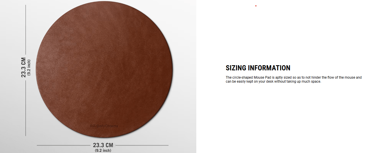 Orb Vegan Leather Mouse Pad - Tan 8 Screenshot 2025 06 19 152904 | KlippiK | Online Shopping