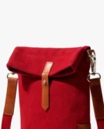 Crimson Red Scout Crossbody Bag - Image 9