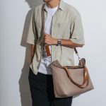 Khaki Beige Buoy Tote Bag | Klippik | Best Tote Bags | Online Shopping | Kuwait UAE Saudi
