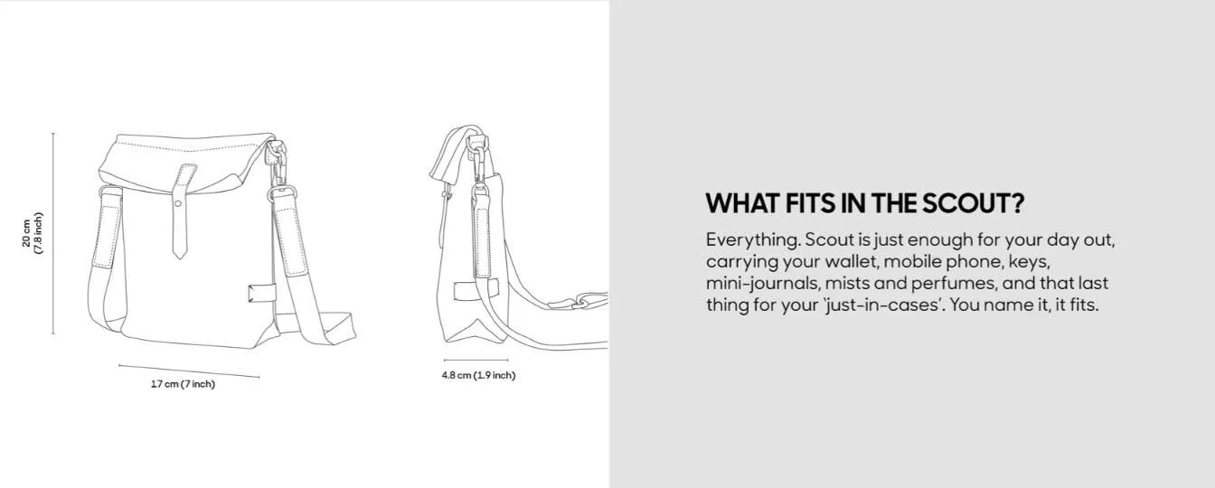 Midnight Blue Scout Crossbody Bag 3 Scout Crossbody Bag | Klippik | Best Scout Crossbody Bags | Online Shopping | Kuwait UAE Saudi