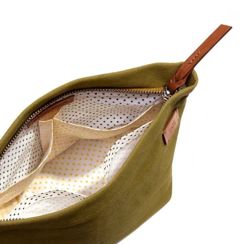 Olive Green Tiny Taxi Organiser | KlippiK.com | Online Shopping UAE Kuwait Saudi