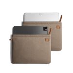 Amazing Beige Khakhi Canvas sleeves for your laptop, iPads, MacBooks, Tablets | Buy Online |KlippiK Kuwait UAE Saudi