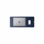 Turf felt desk mat blue — online shopping Kuwait | KlippiK