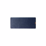 Turf felt desk mat blue flat lay desk setup — online shopping Kuwait | KlippiK