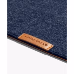Turf felt desk mat blue close-up texture — online shopping Kuwait | KlippiK