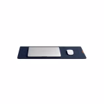 Turf felt desk mat blue lifestyle workspace — online shopping Kuwait | KlippiK