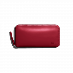 Crimson Red Vegan Leather Women's Classic Wallet | Online Shopping | Kuwait UAE Saudi