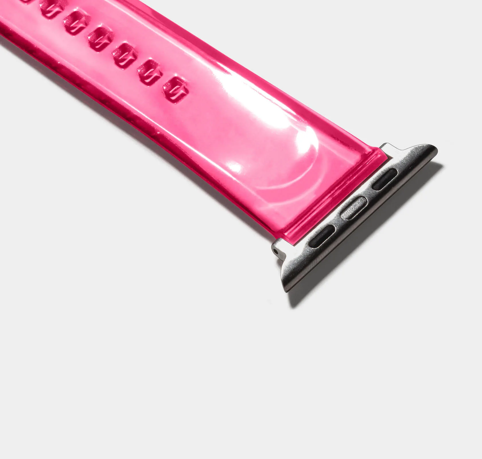 Panther Pink Clear Apple WatchBand | Online Shopping | Klippik Kuwait UAE Saudi