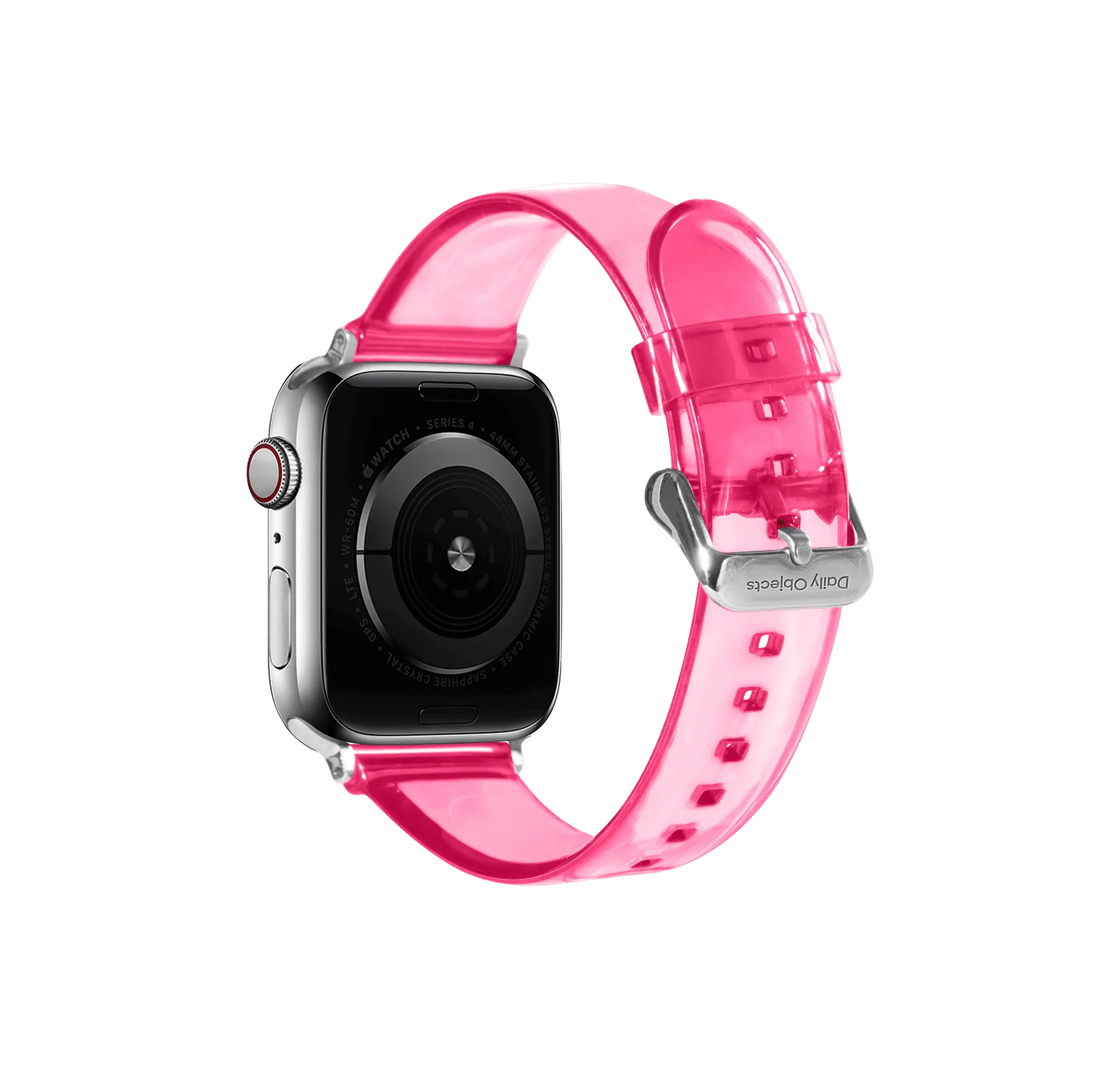 Panther Pink Clear Apple WatchBand | Online Shopping | Klippik Kuwait UAE Saudi