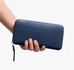 Ultramarine Blue Vegan Leather Women's Classic Wallet | Online Shopping | Kuwait UAE Saudi