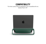 Arete Laptop Stand - Green | Platform Collection | KlippiK Kuwait UAE Saudi