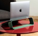 Arete Laptop Stand - Green | Platform Collection | KlippiK Kuwait UAE Saudi