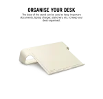 Arete Laptop Stand - Ivory White - Image 9