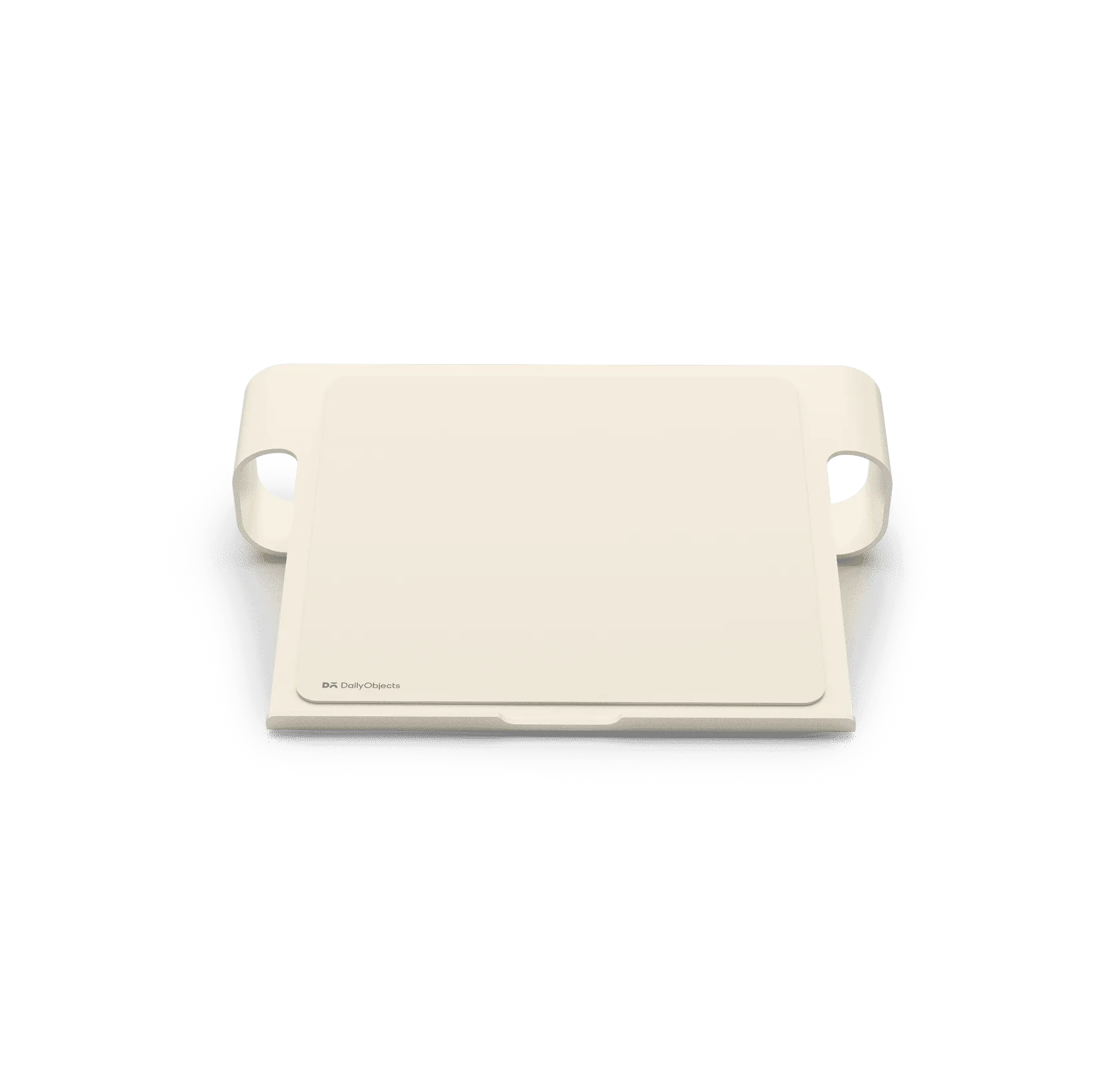 Arete Laptop Stand - Ivory White | Platform Collection | KlippiK Kuwait UAE Saudi