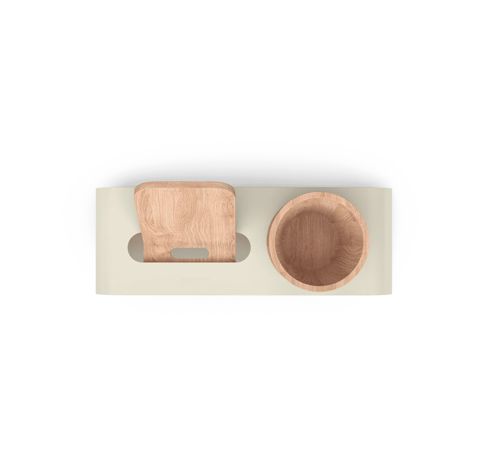 Cirque Phone and Pen Stand - Ivory White | Shop Online - Platform Collection | Klippik Kuwait UAE Saudi