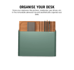 Mesa Monitor Stand Green Shop Online - Platform Collection | Klippik Kuwait UAE Saudi