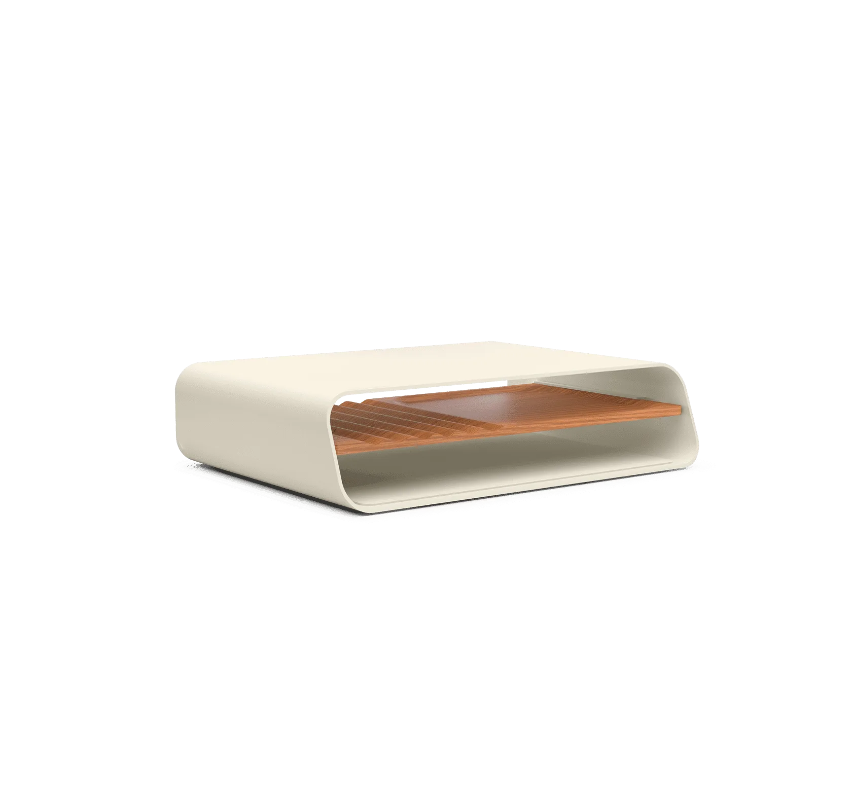 Mesa Monitor Stand Ivory White Shop Online - Platform Collection | Klippik Kuwait UAE Saudi