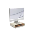 Mesa Monitor Stand Ivory White Shop Online - Platform Collection | Klippik Kuwait UAE Saudi
