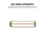 Mesa Monitor Stand Ivory White Shop Online - Platform Collection | Klippik Kuwait UAE Saudi