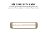 Mesa Monitor Stand Ivory White Shop Online - Platform Collection | Klippik Kuwait UAE Saudi