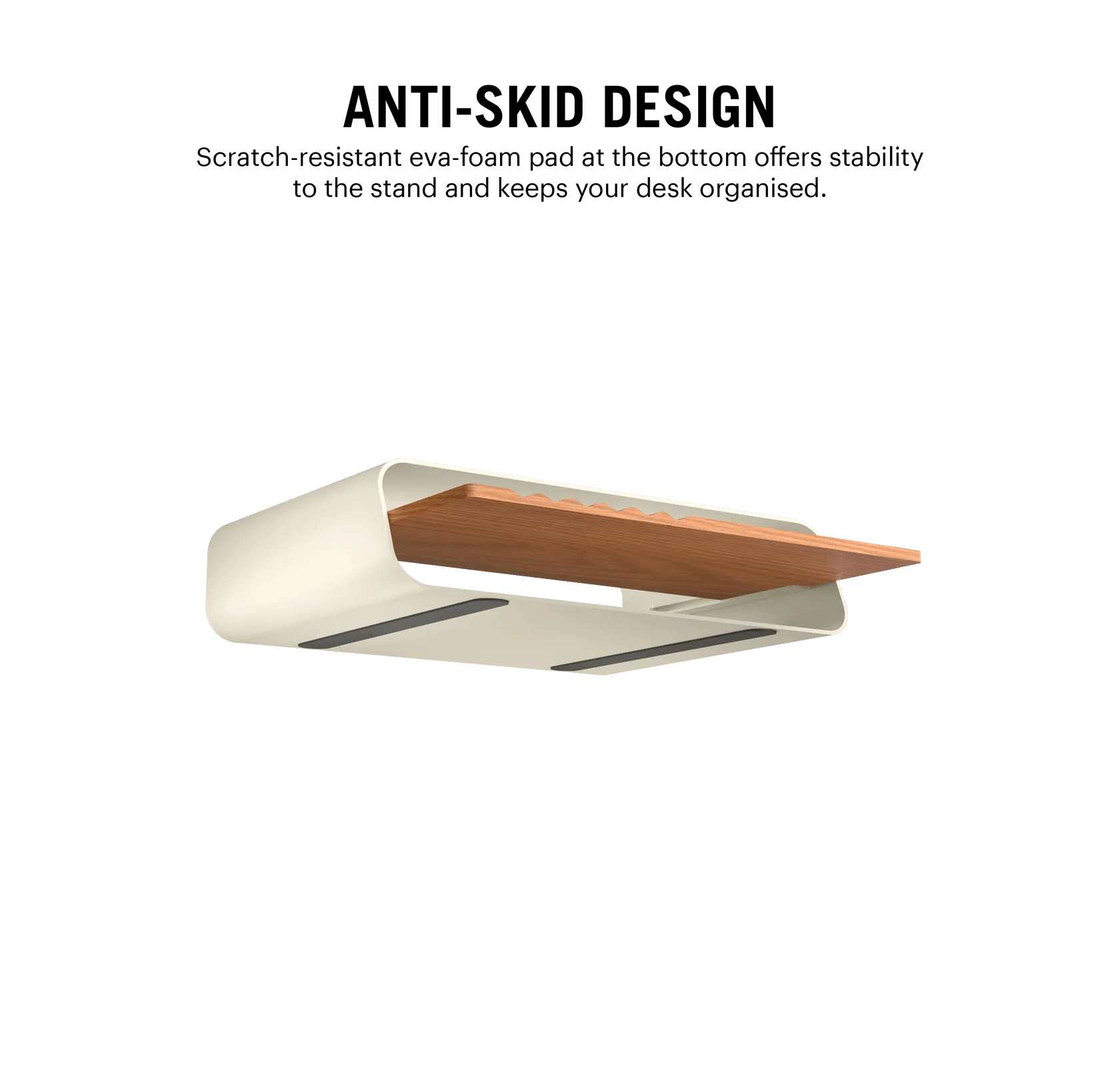 Mesa Monitor Stand Ivory White Shop Online - Platform Collection | Klippik Kuwait UAE Saudi