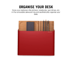 Mesa Monitor Stand Red Shop Online - Platform Collection | Klippik Kuwait UAE Saudi