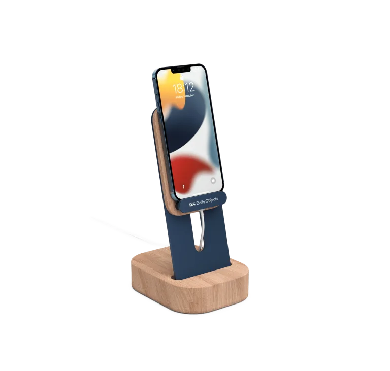 Mount Adjustable Phone Stand - Blue | Klippik Platform Collection | Kuwait UAE Saudi