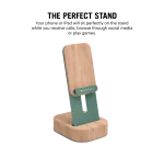 Mount Adjustable Phone Stand - Green | Klippik Platform Collection | Kuwait UAE Saudi