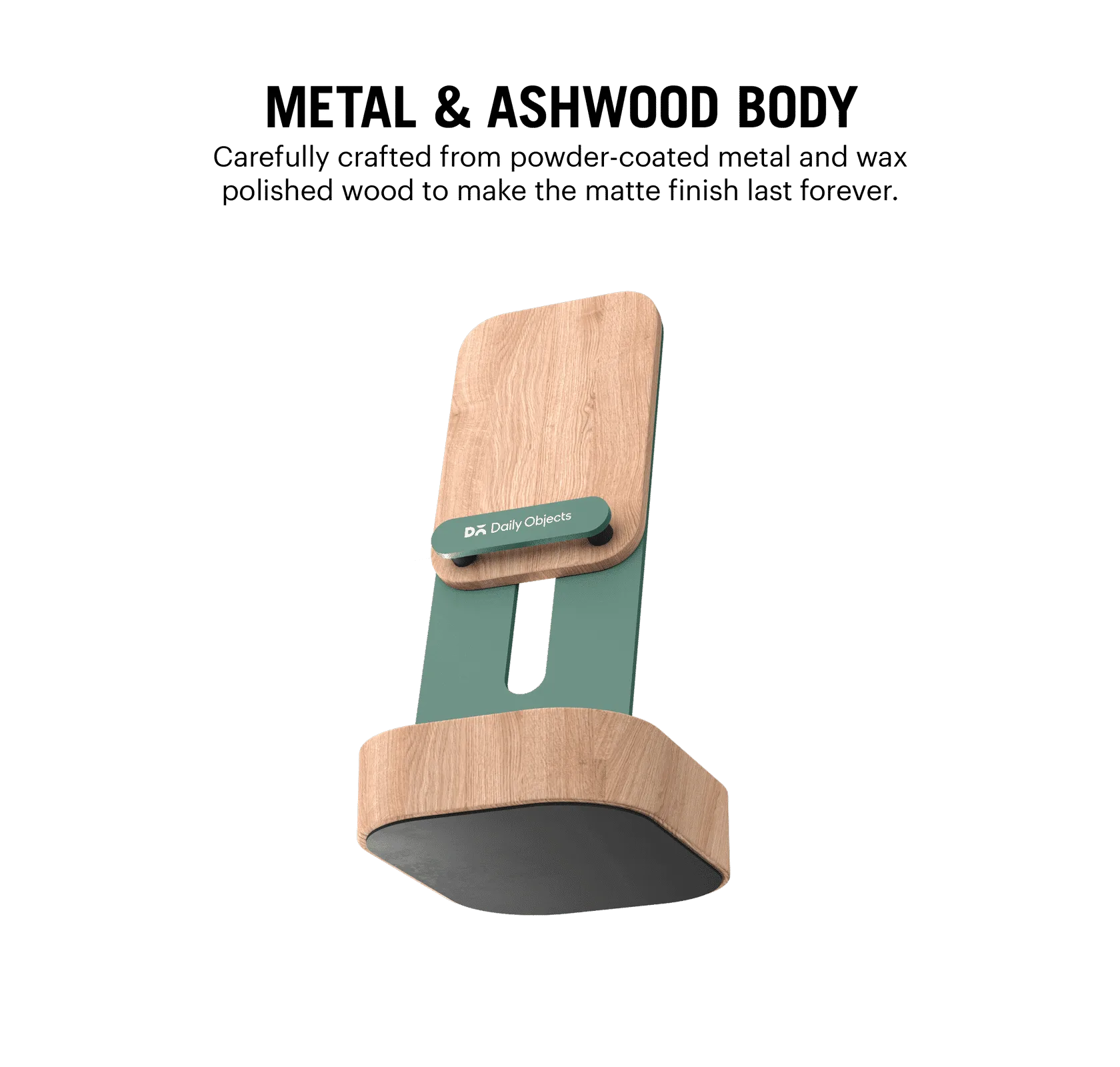 Mount Adjustable Phone Stand - Green | Klippik Platform Collection | Kuwait UAE Saudi