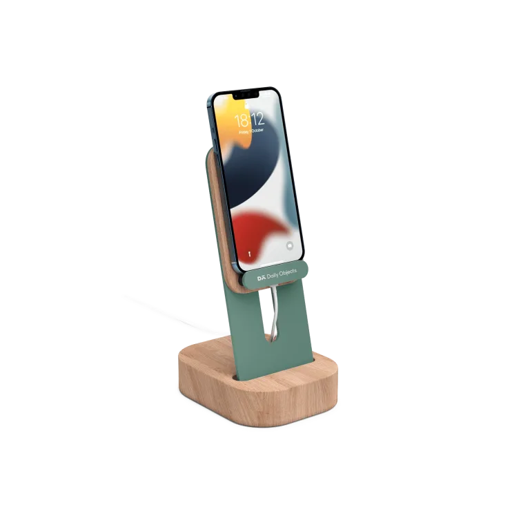 Mount Adjustable Phone Stand - Green | Klippik Platform Collection | Kuwait UAE Saudi