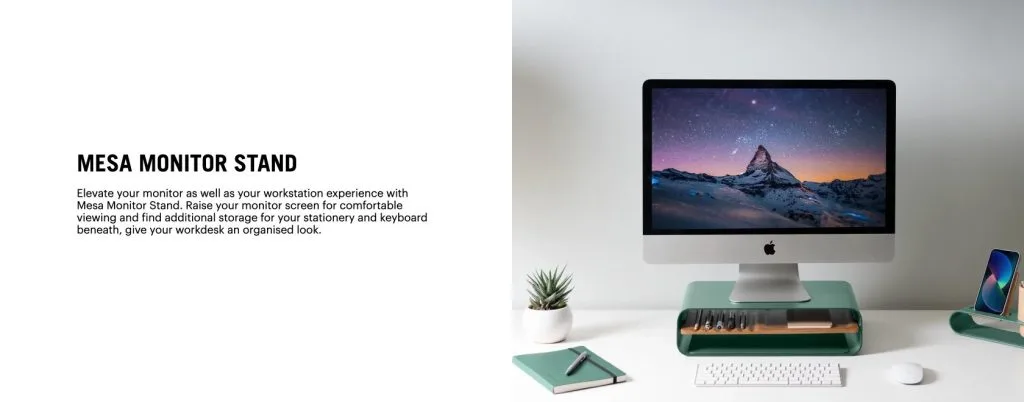 Mesa Monitor Stand Shop Online - Platform Collection | Klippik Kuwait UAE Saudi