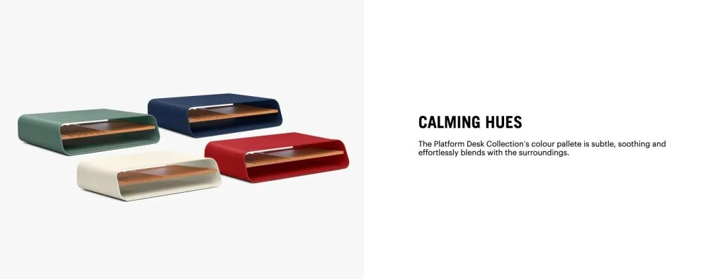 Mesa Monitor Stand - Ivory White 6 Mesa Monitor Stand Shop Online - Platform Collection | Klippik Kuwait UAE Saudi