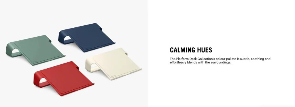 Arete Laptop Stand - Ivory White 7 Arete Laptop Stand | Platform Collection | KlippiK Kuwait UAE Saudi