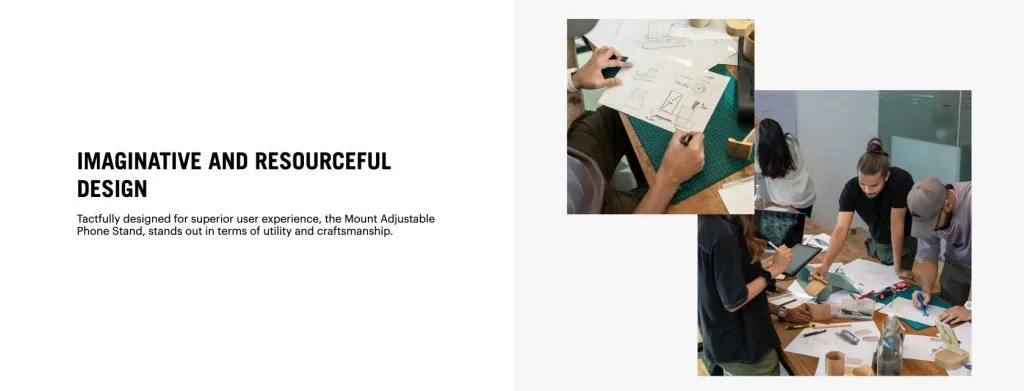 Mount Adjustable Phone Stand - Blue 7 Mount Adjustable Phone Stand | Klippik Platform Collection | Kuwait UAE Saudi