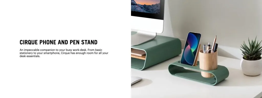 Cirque Phone and Pen Stand - Shop Online - Platform Collection | Klippik Kuwait UAE Saudi