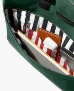 Forest Green City Compact Fleet Messenger Bag