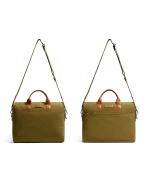 Olive Green City Compact Fleet Messenger Bag
