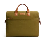 Olive Green City Compact Fleet Messenger Bag