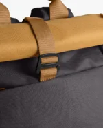 Amber-Charcoal Miles Roll Top Backpack
